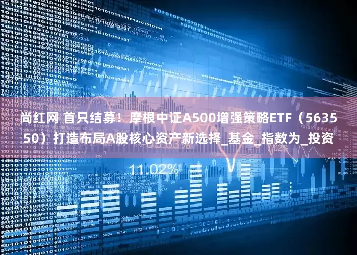 尚红网 首只结募！摩根中证A500增强策略ETF（563550）打造布局A股核心资产新选择_基金_指数为_投资